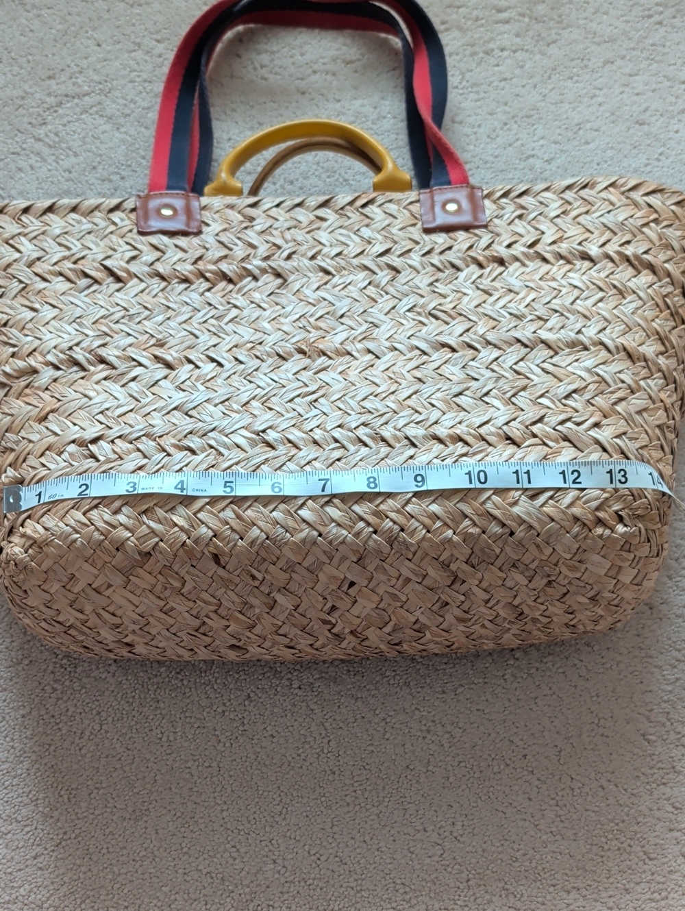 Clare V Natural Woven Le Big Sac Tote - Picture 4 of 8